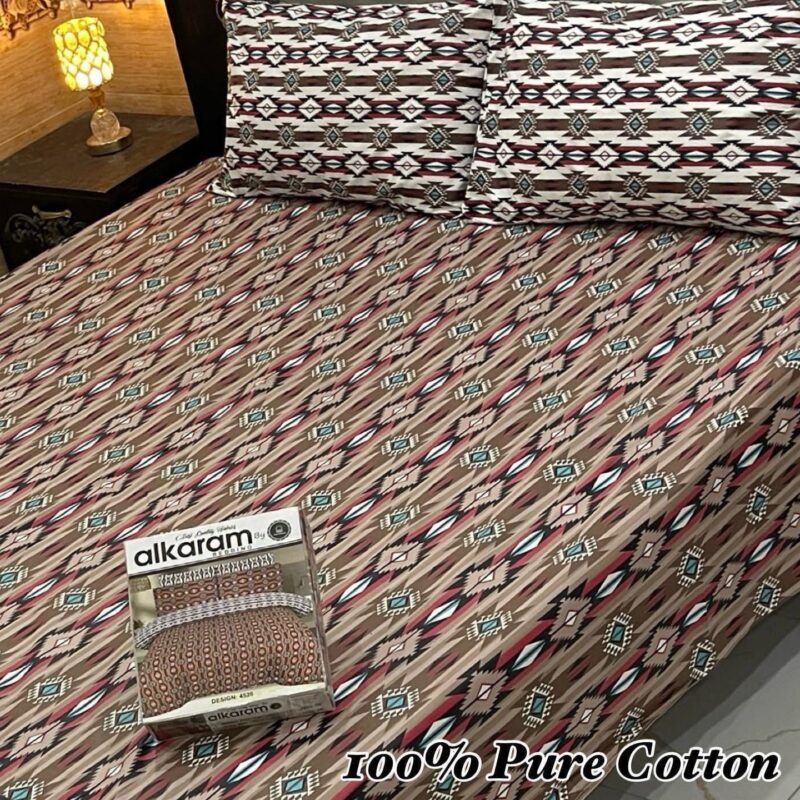 Bed Sheet Set-Double (3-Pcs) BSD-119