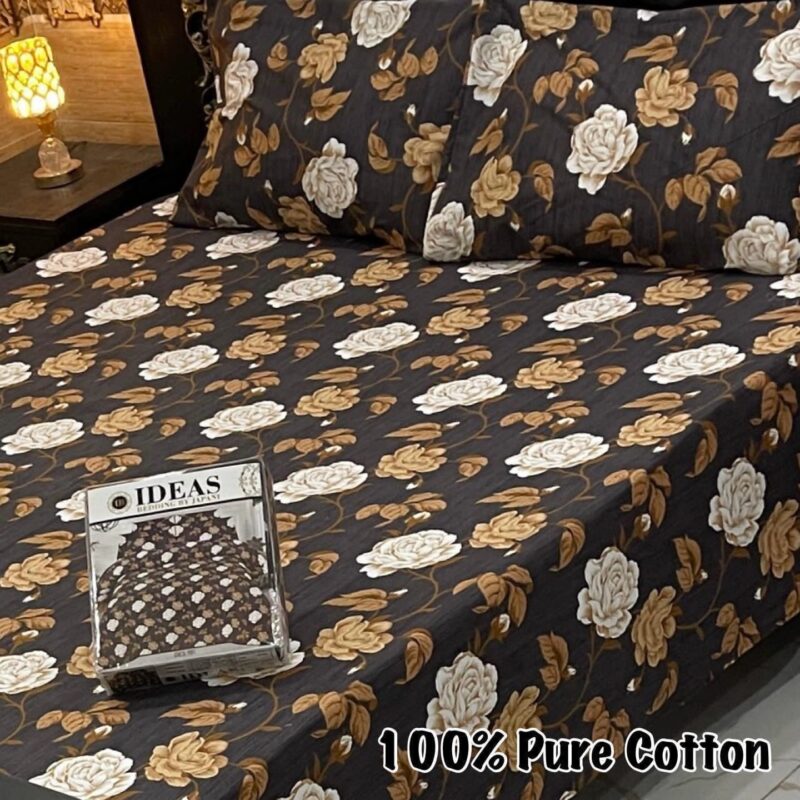 Bed Sheet Set-Double (3-Pcs) BSD-109