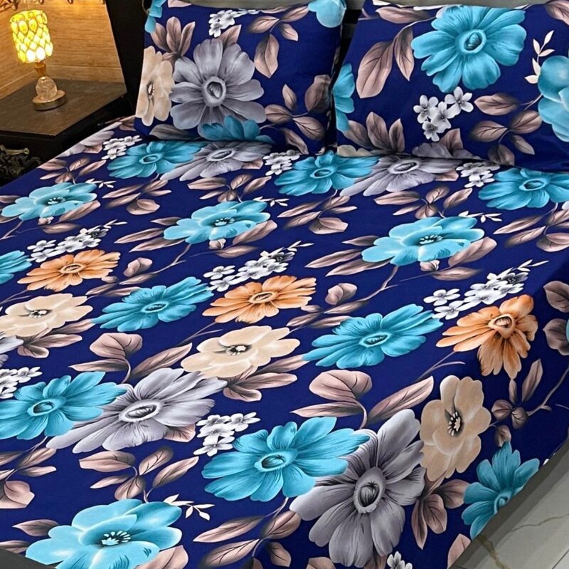 Bed Sheet Set-Double (3-Pcs) BSD-102