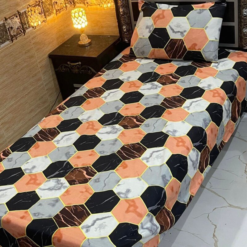 Bed Sheet Set-Single (2-Pcs) BSS-126