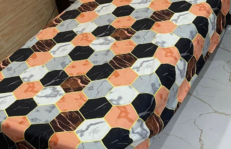 Bed Sheet Set-Single (2-Pcs) BSS-126 - Image 2