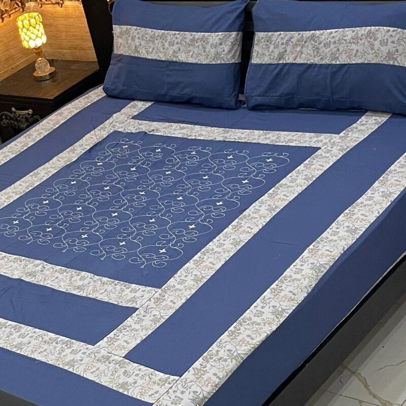 Bed Sheet Set-Double (3-Pcs) BSCD-318