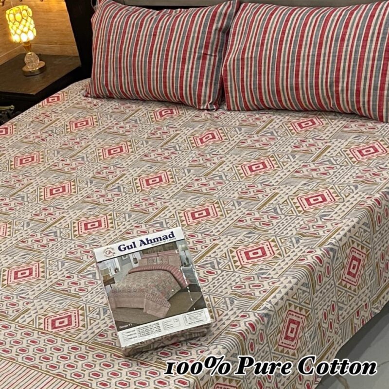Bed Sheet Set-Double (3-Pcs) BBS-334